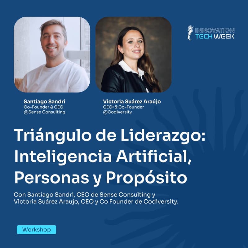 Cover Image for Triangulo de Liderazgo: Inteligencia Artificial, Personas y Propósito