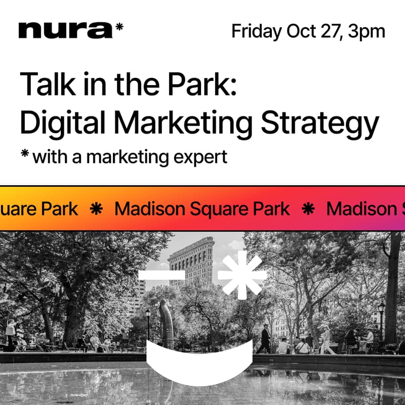 Cover Image for Digital Marketing Strategy Talk in the Park
