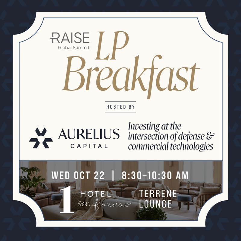 Cover Image for RAISE Global Summit - Aurelius Breakfast