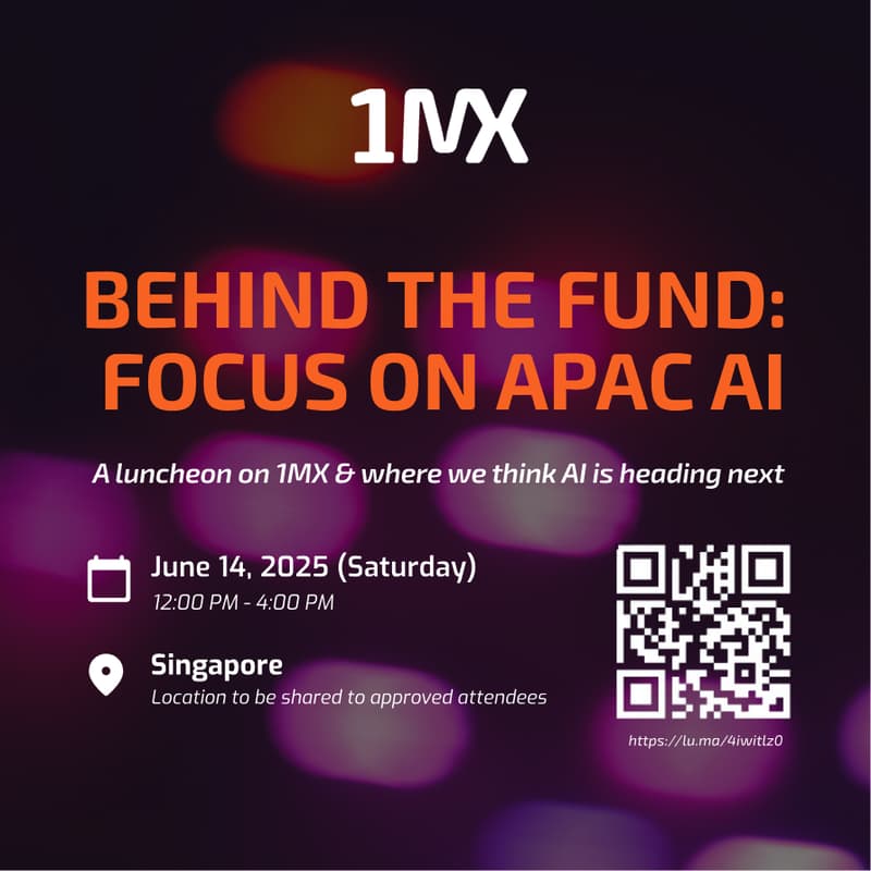 Cover Image for Behind the 1MX Fund: Focus on APAC AI
