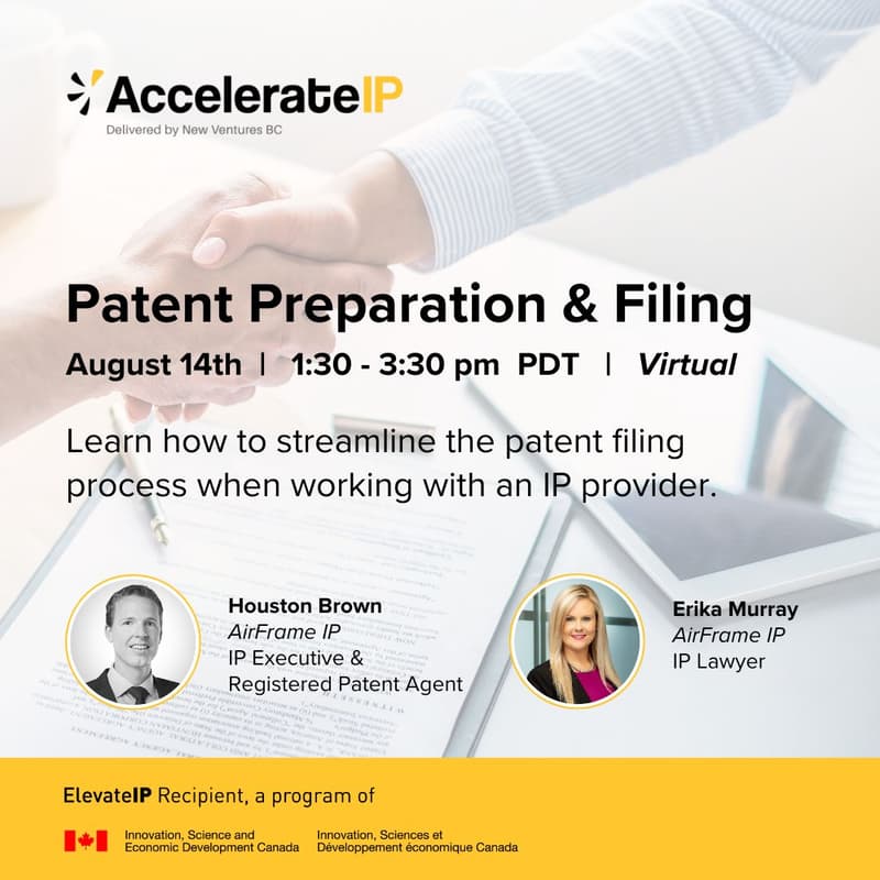 Cover Image for IP Masterclass: Patent Preparation and Filing