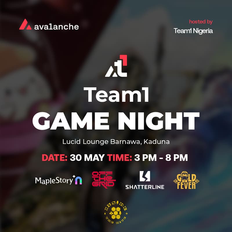 Cover Image for Team1 Game Night @Kaduna