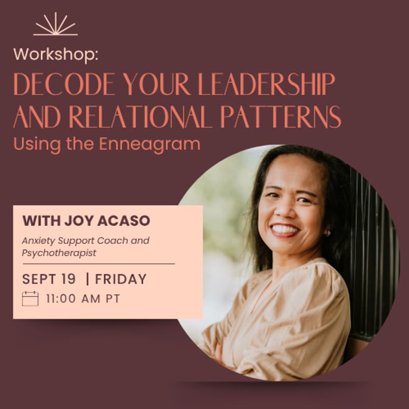 Cover Image for Workshop: Decode Your Leadership and Relational Patterns Using the Enneagram