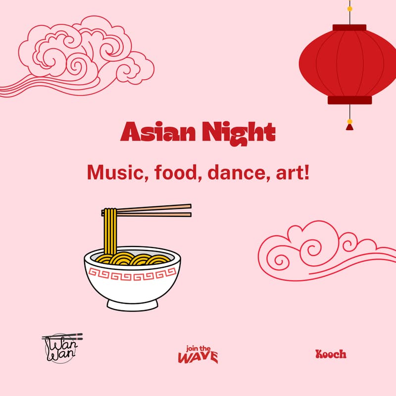 Cover Image for Asian Night 💃🍜🕺