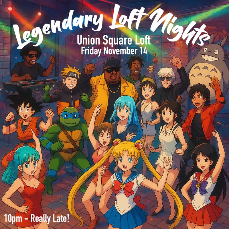 Cover Image for Legendary Loft Nights
