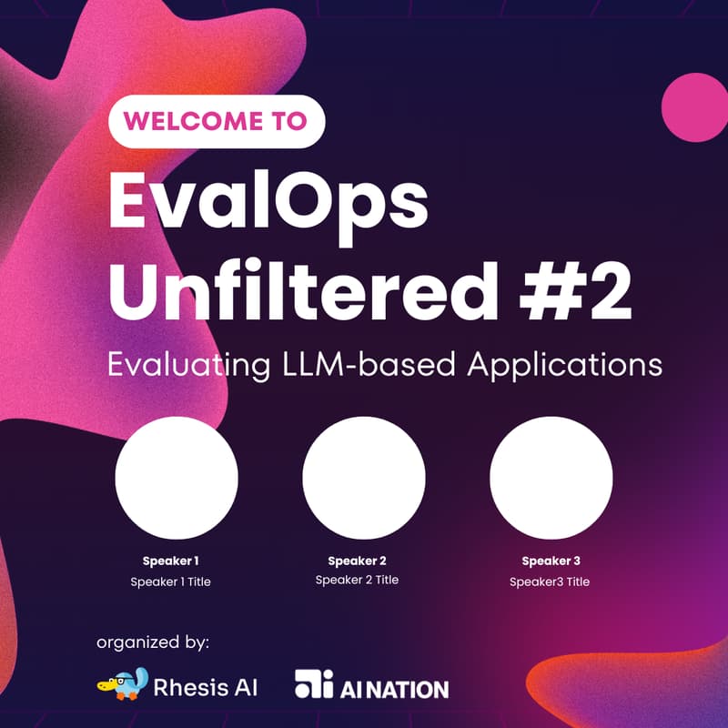 Cover Image for EvalOps unfiltered #2: Evaluating LLM-based applications