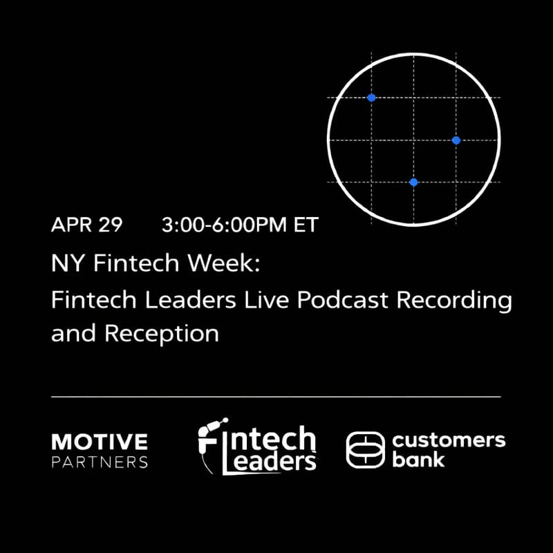 Cover Image for AI in Fintech: Live Podcast Recording & Networking Reception