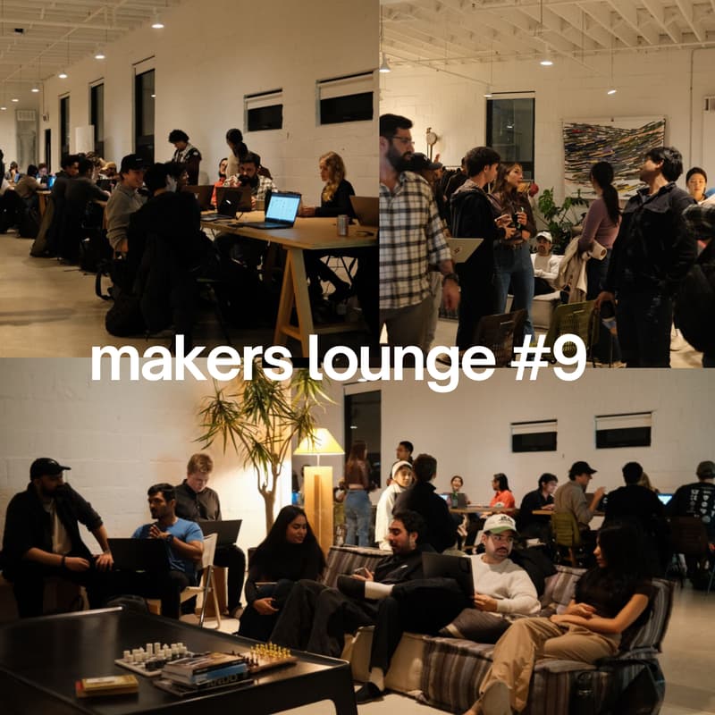 Cover Image for MakersLounge Toronto #9: Build & Demo 🚀