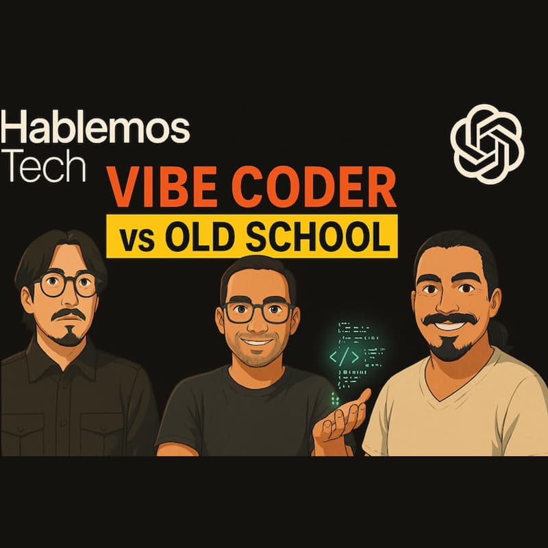 Cover Image for 🔴 Hablemos Tech: Vibe Coders vs Devs Old School