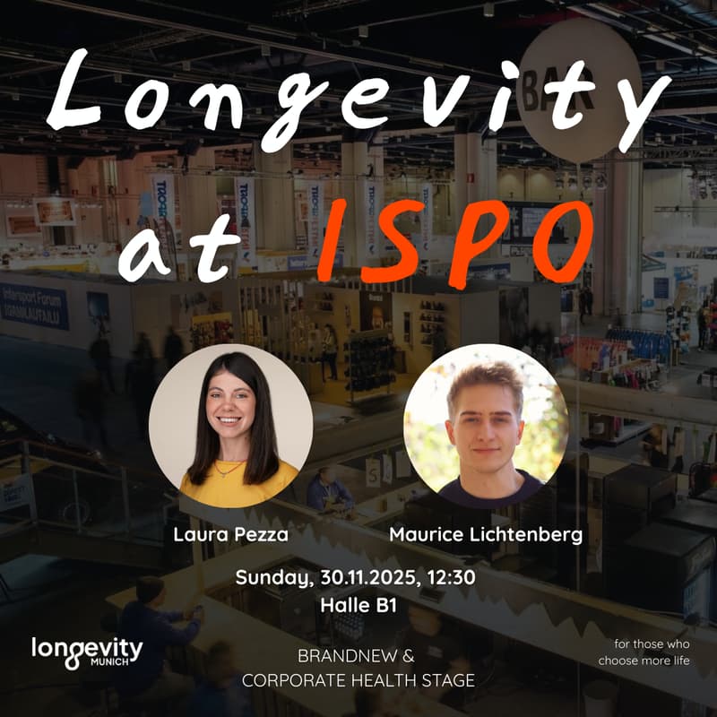 Cover Image for Longevity Germany x ISPO: Corporate Health Talk