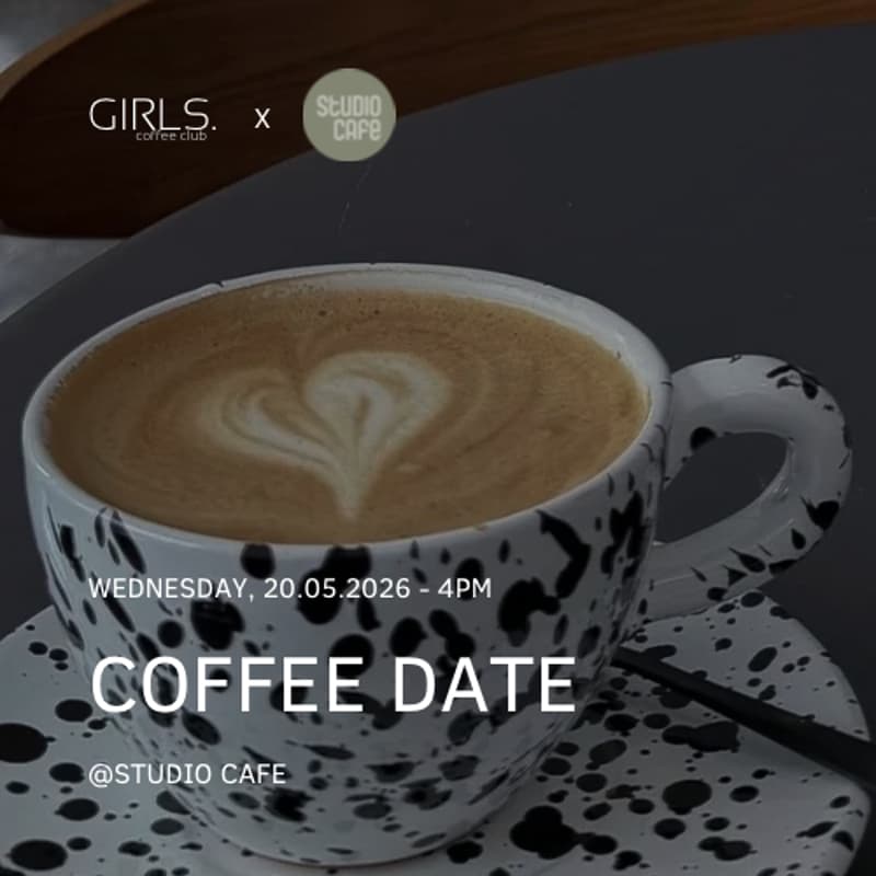 Cover Image for GIRLS Coffee Club x Studio Café - Coffee Date