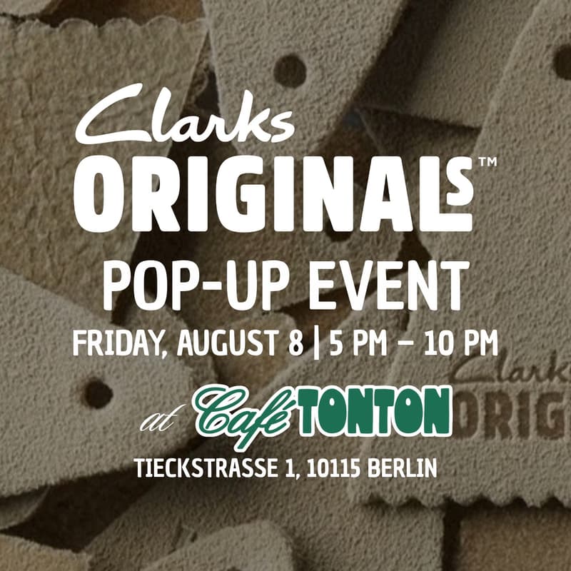 Cover Image for Clarks Pop-Up Event @ Café Tonton