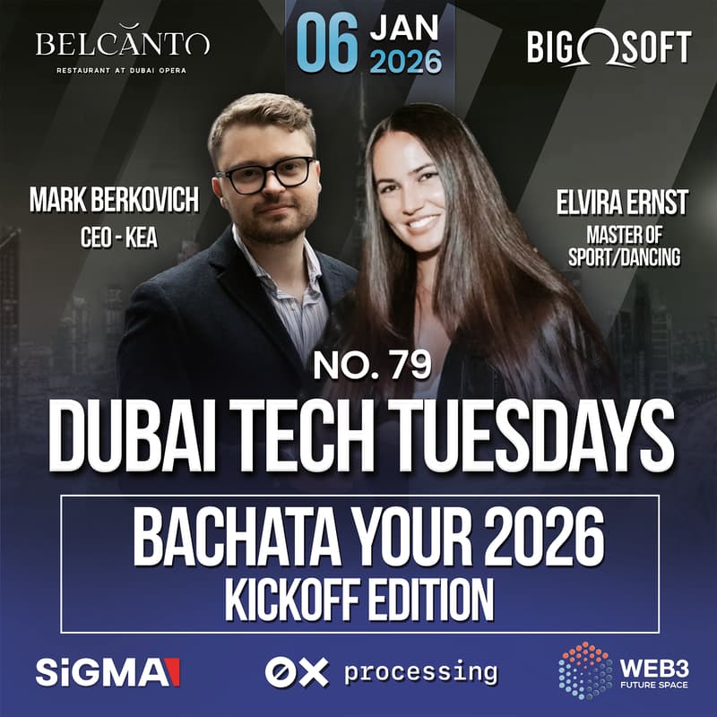 Cover Image for Dubai Tech Tuesdays No. 79 - ๐๐บ"Bachata Your 2026" Kickoff Edition