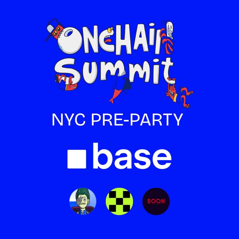 Cover Image for Onchain Summit Pre-Party NYC