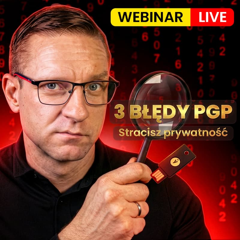 Cover Image for DarkINT: Szyfrowanie PGP. 3 krytyczne błędy, które kosztują Cię prywatność.