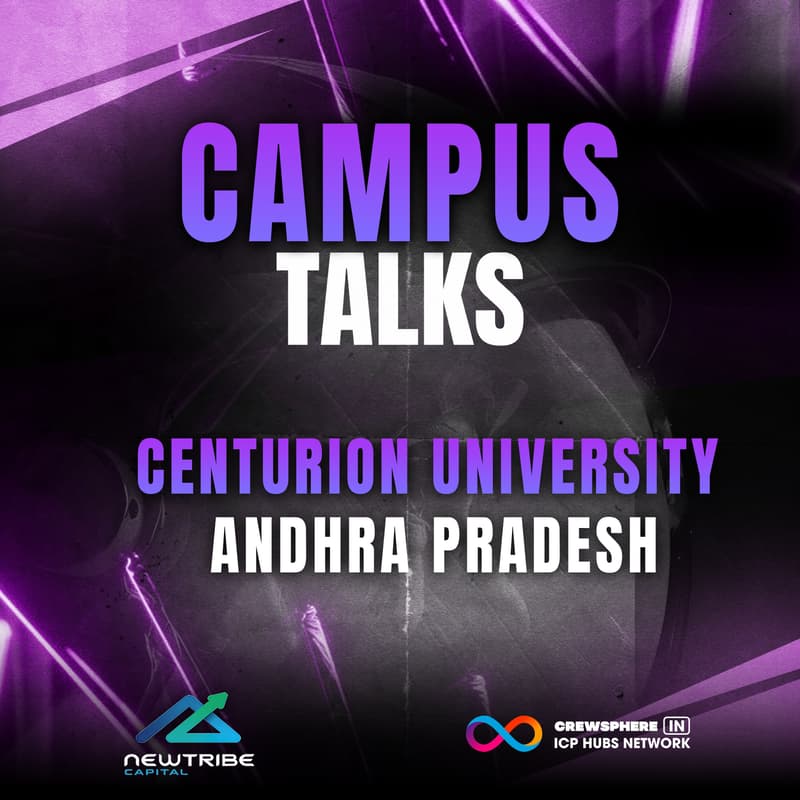 Cover Image for CAMPUS TALKS CENTURION UNIVERSITY ANDHRA PRADESH