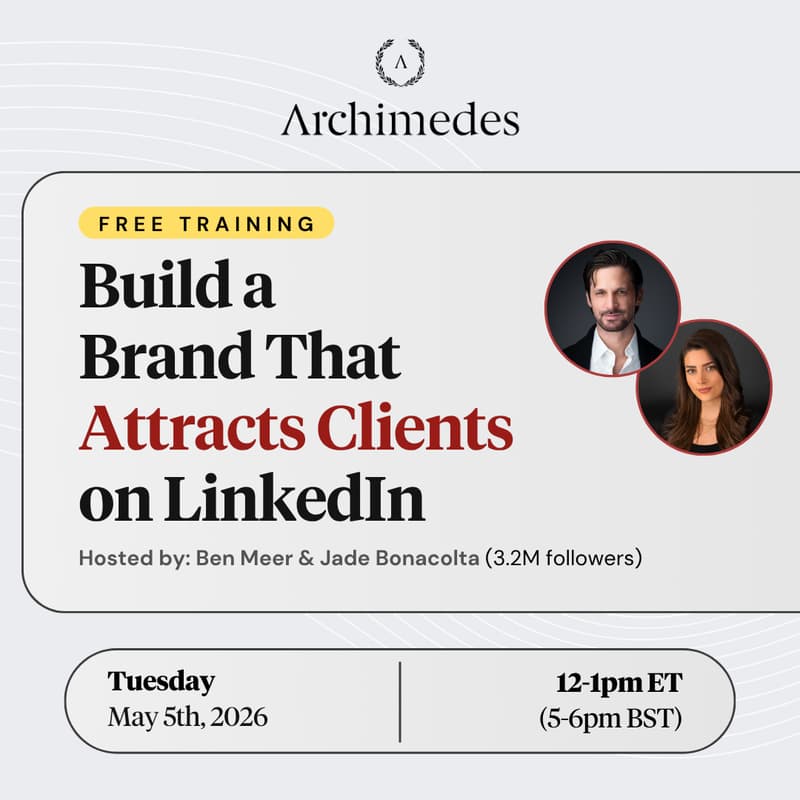 Cover Image for Define Your Niche & Attract Clients on LinkedIn [Free Training]