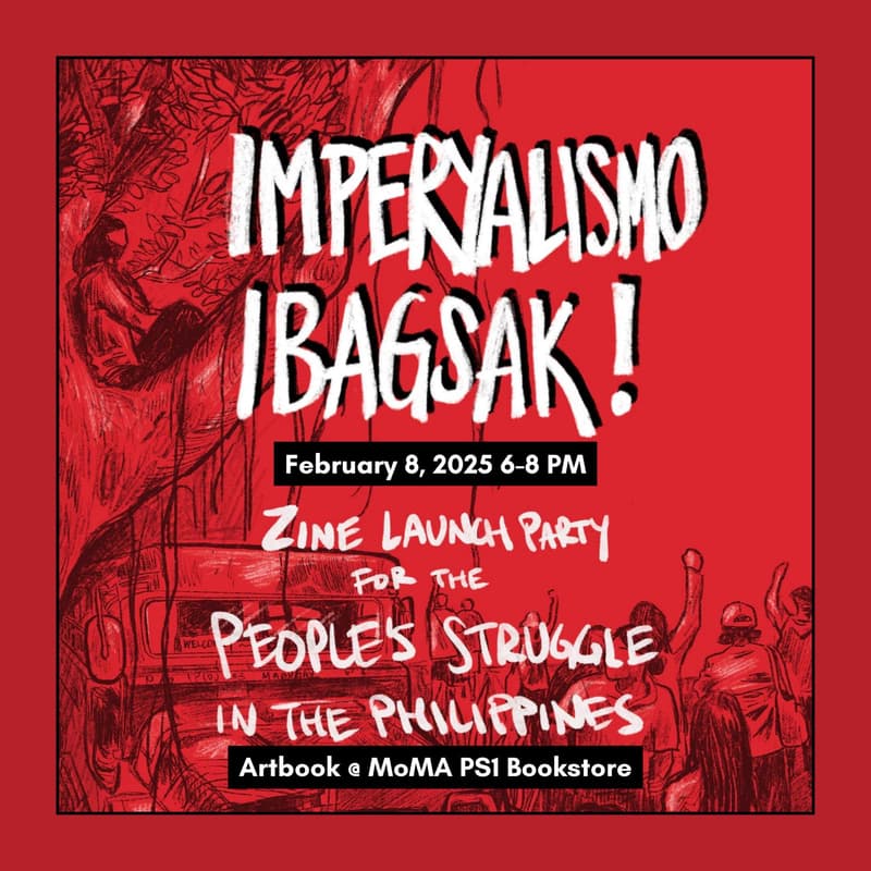 Cover Image for Zine Launch Party for the People’s Struggle in the Philippines🇵đź‡