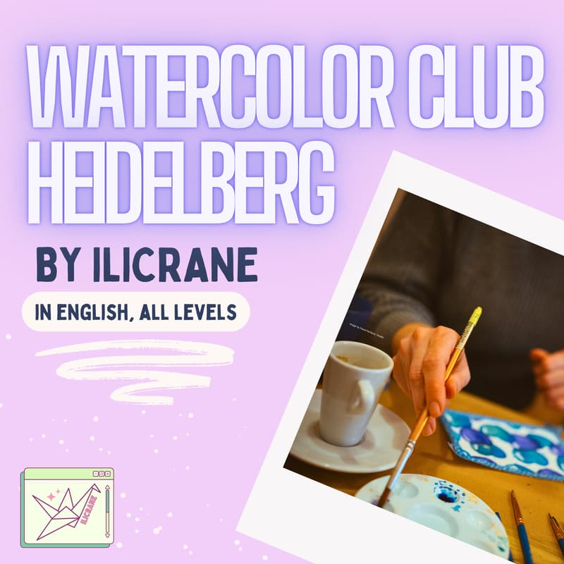Cover Image for Heidelberg - Watercolor Club w/ Vasilia