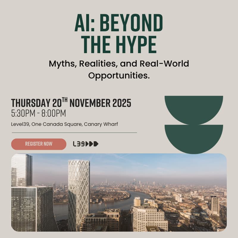 Cover Image for AI in Business: Beyond the Hype – Myths, Realities, and Real-World Opportunities