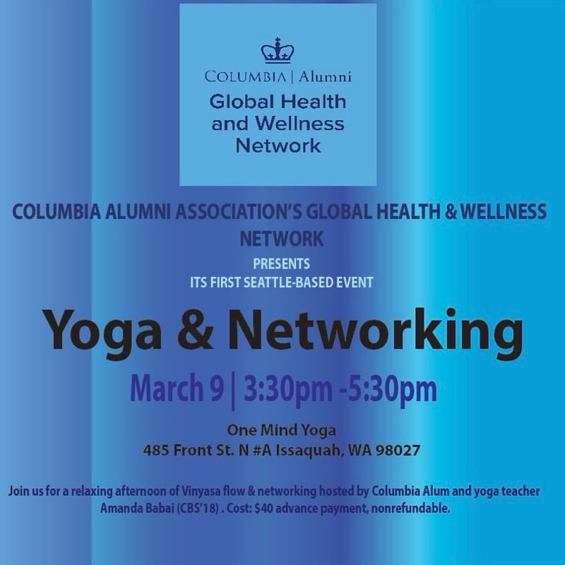 Cover Image for Seattle: Yoga & Networking
