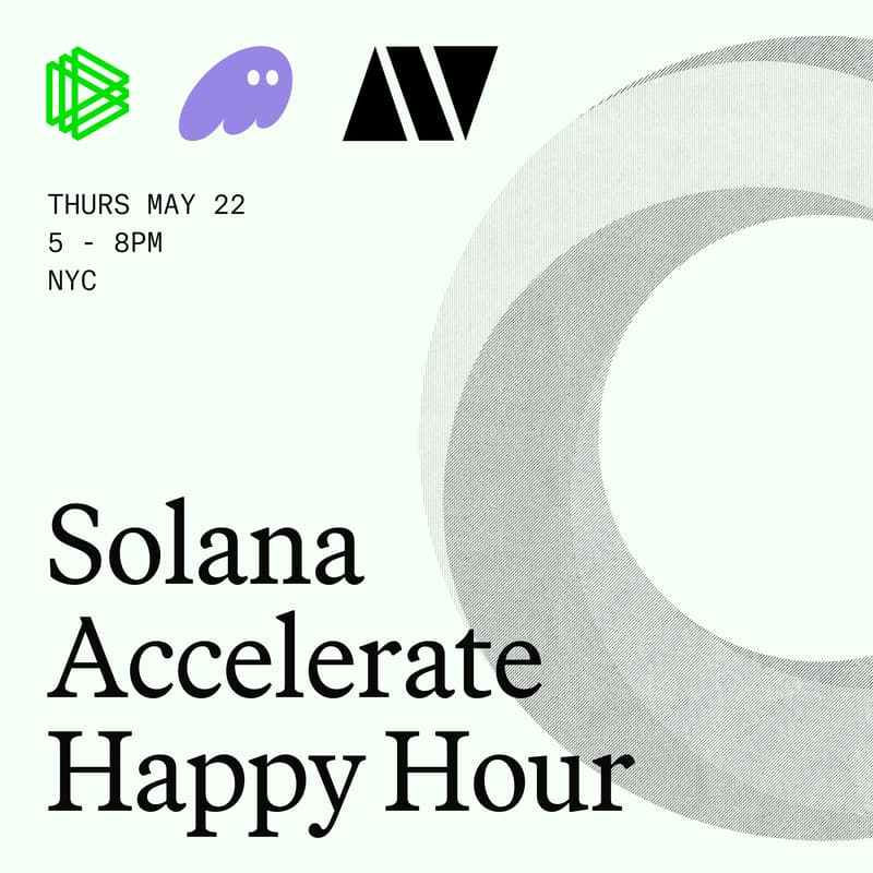 Cover Image for Solana Accelerate Happy Hour