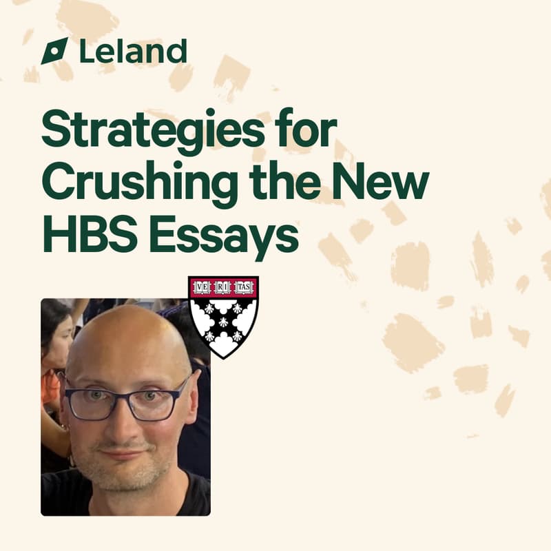 Cover Image for Strategies for Crushing the New HBS Essays