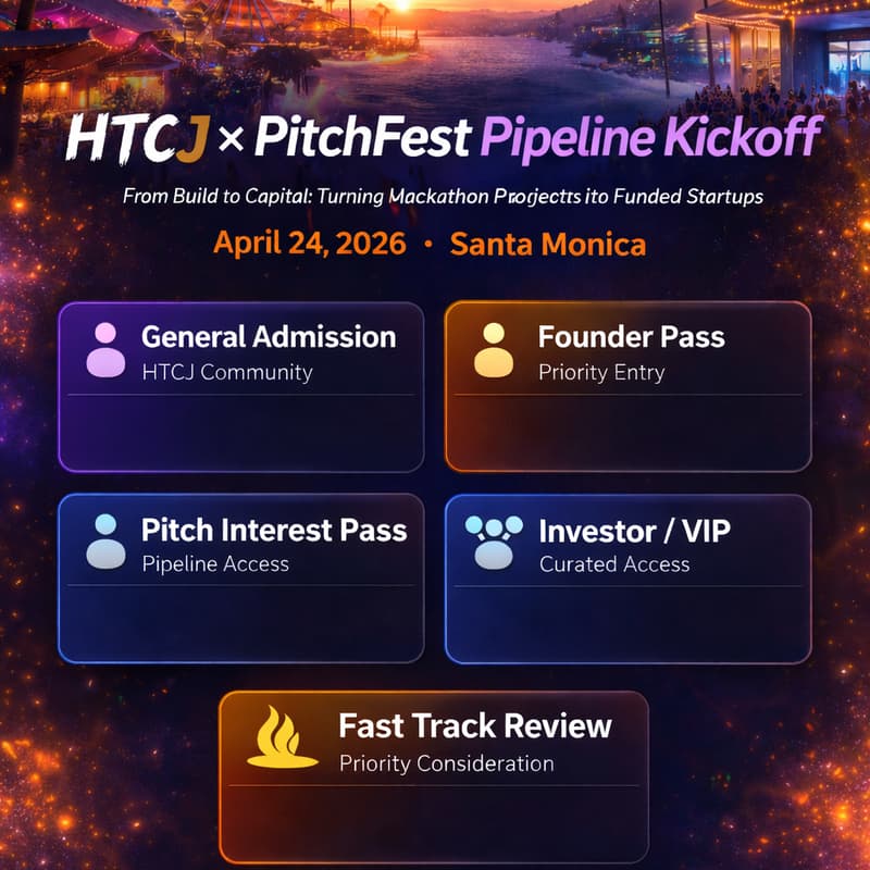 Cover Image for HTCJ × PitchFest Pipeline Kickoff: From Build to Capital