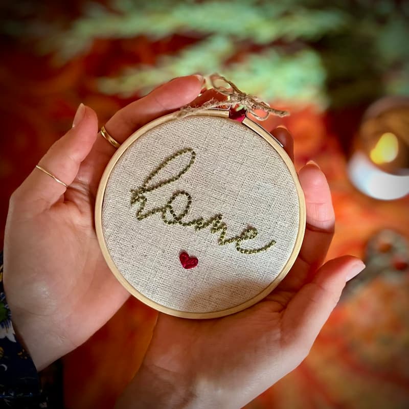 Cover Image for Modern Embroidery Workshop X-Mas Edition