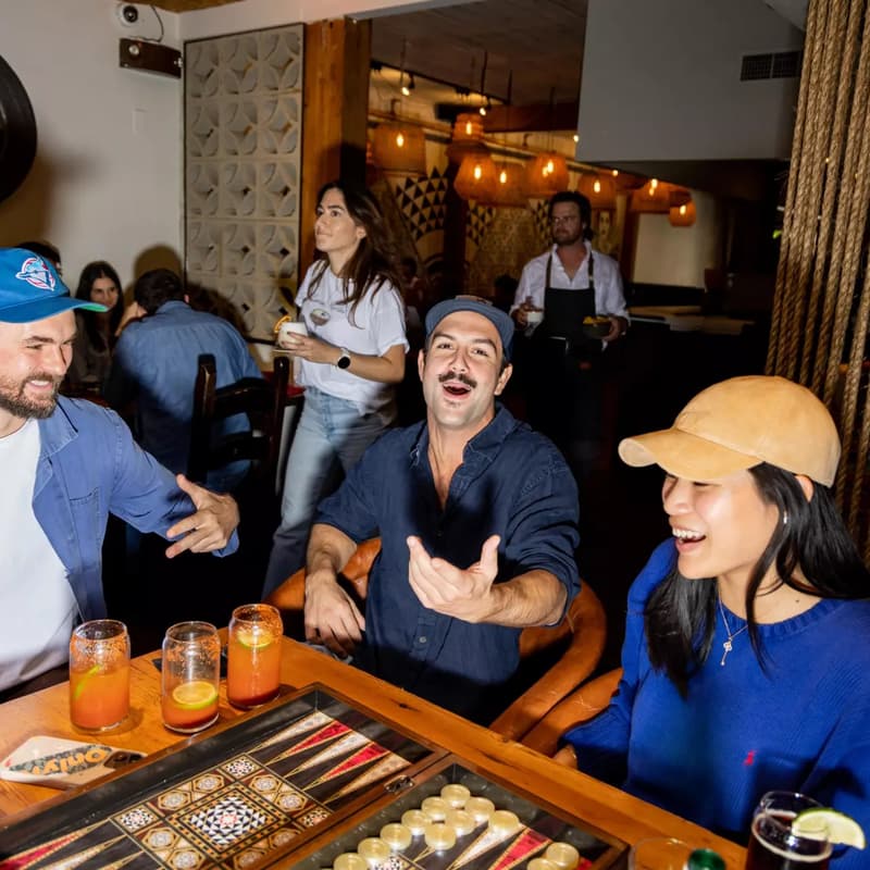 Cover Image for Backgammon Social x Flores