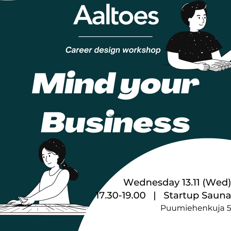 Cover Image for Career Design Workshop: Mind your Business
