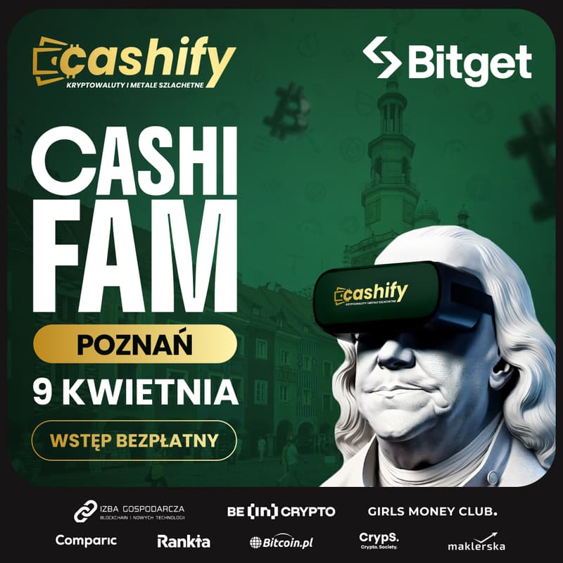 Cover Image for Cashifam x Bitget Poznań 9.04.2026