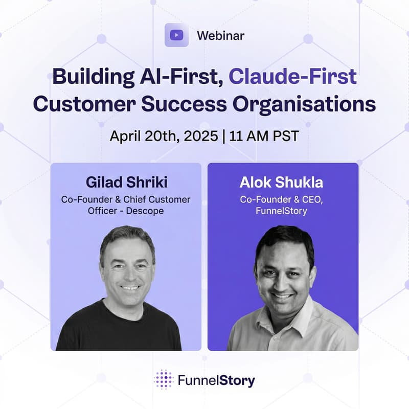 Cover Image for Webinar - Building AI-First, Claude-First Customer Success Organisations