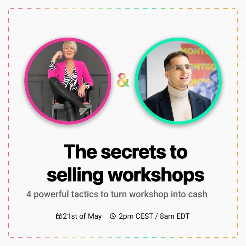 Cover Image for The secrets to selling workshops