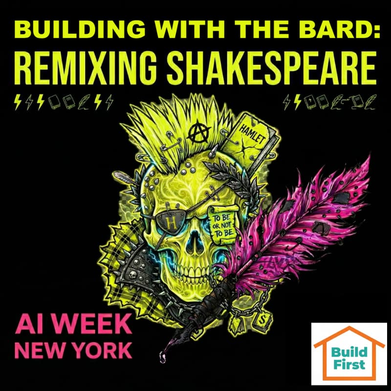 Cover Image for Building with the Bard: Remixing Shakespeare - #AIWeekNY