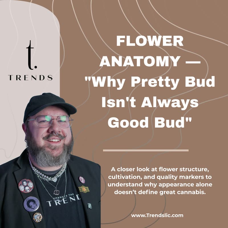 Cover Image for FLOWER ANATOMY - "Why Pretty Bud Isn't Always Good Bud"