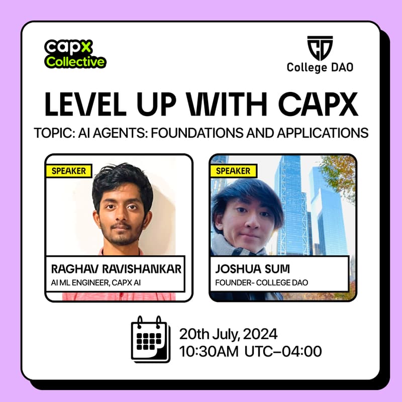 Cover Image for Level Up with Capx <> College DAO