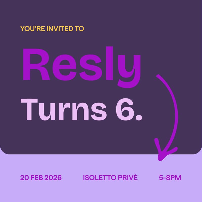 Cover Image for Resly Turns 6 Waitlist