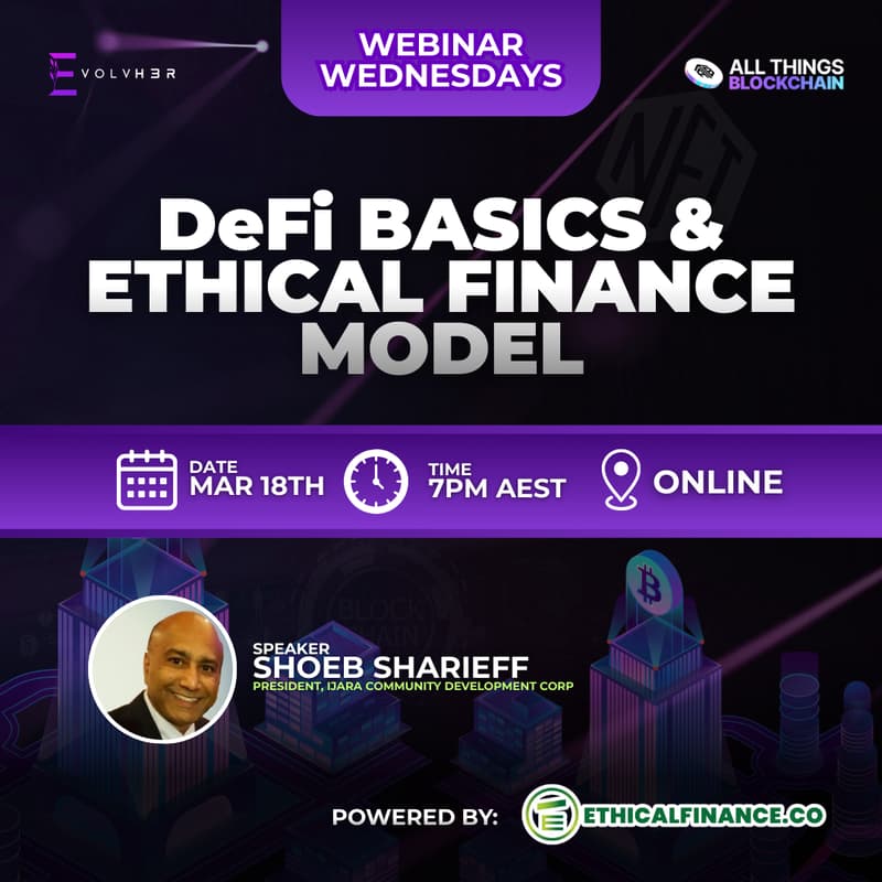 Cover Image for DeFi Basics & Ethical Finance Token Model