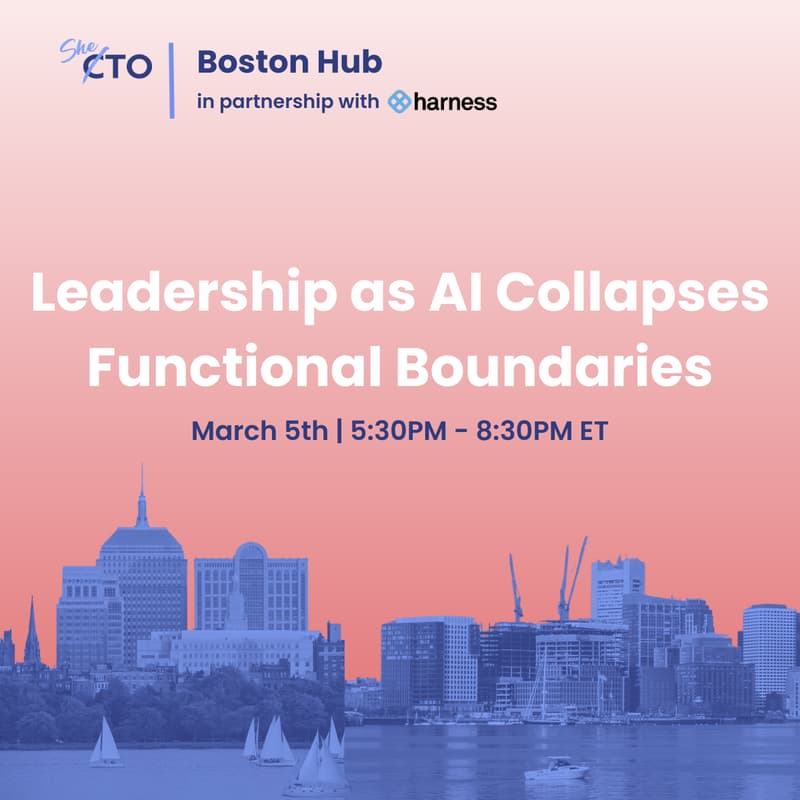 Cover Image for SheTO Boston Hub Event