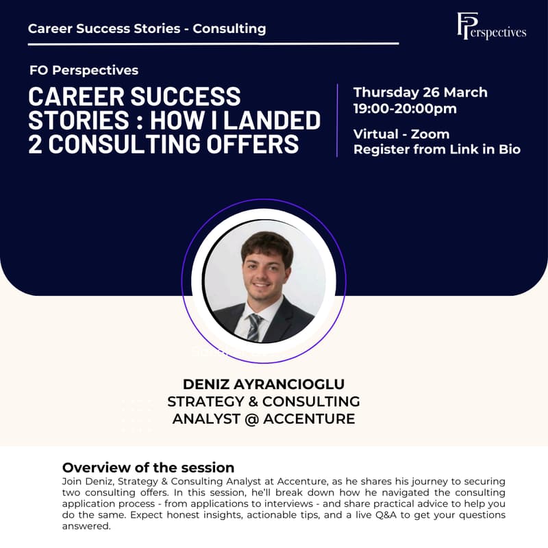 Cover Image for Career Success Story: Landing 2 consulting graduate offers