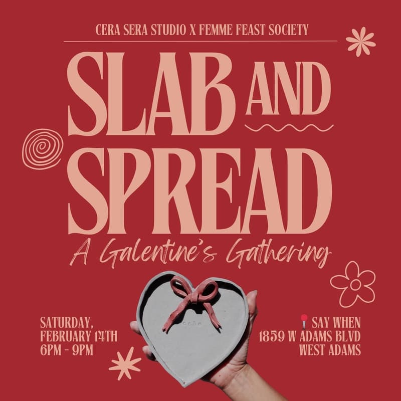 Cover Image for Slab & Spread — A Galentine's Gathering