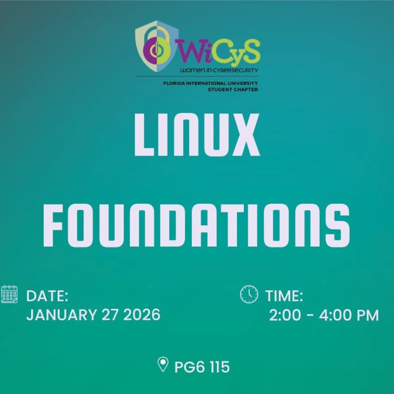 Cover Image for WiCyS Linux Foundations Workshop