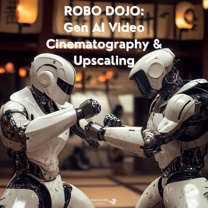 Cover Image for RoboDojo: Gen AI Video Cinematography & Upscaling
