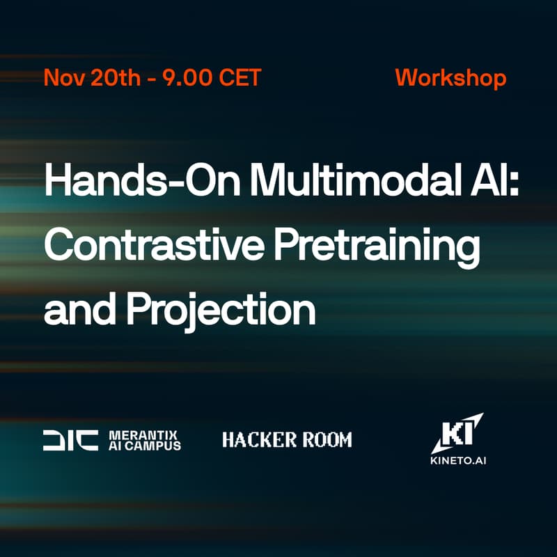 Cover Image for Hands-On Multimodal AI: Contrastive Pretraining and Projection