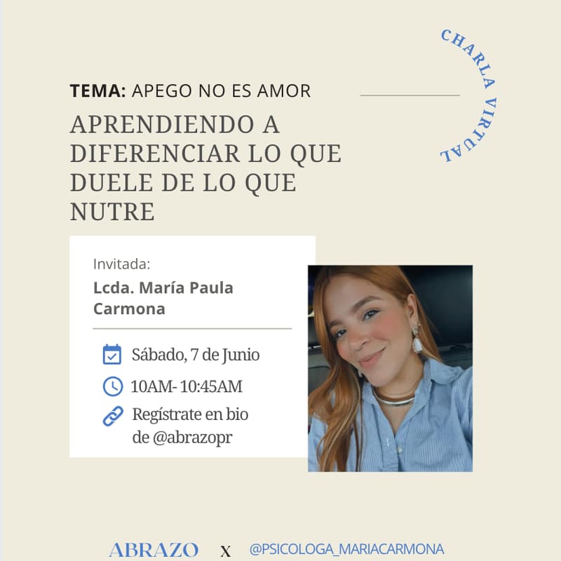 Foto de portada de Apego no es amor: Aprendiendo a diferenciar lo que duele de lo que nutre