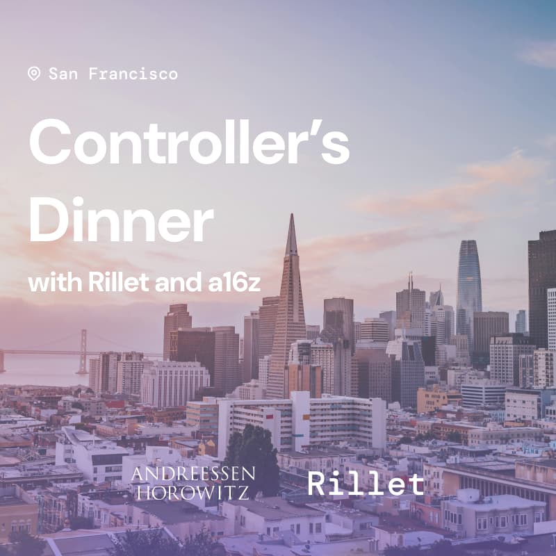 Rillet and A16z Controller Dinner · Luma