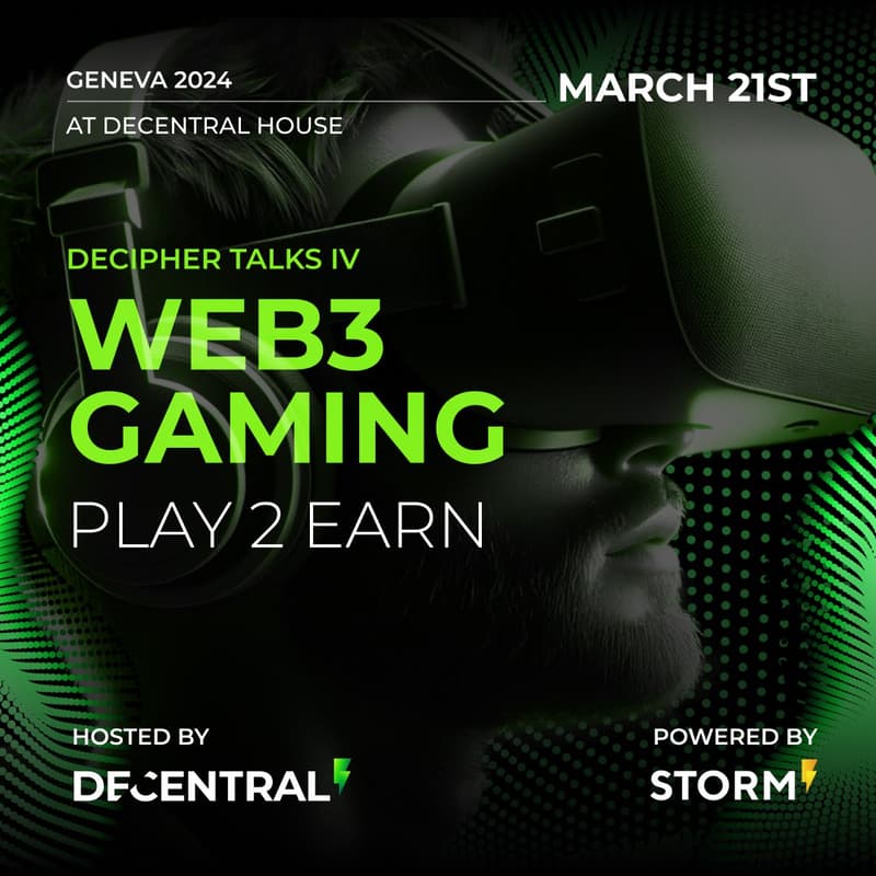 Cover Image for Decipher Talks IV: Web3 Gaming