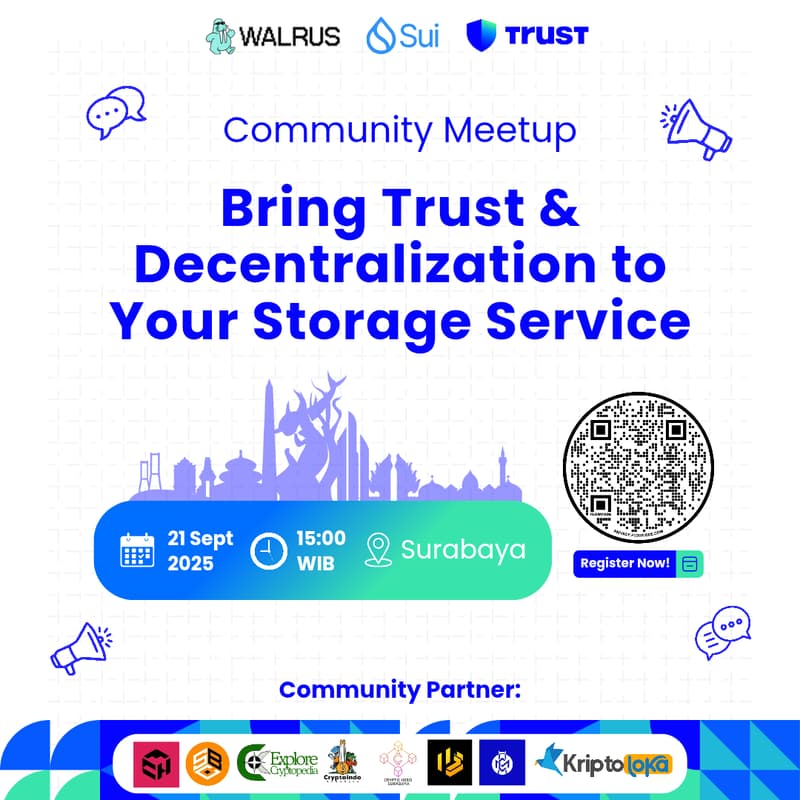 Cover Image for Sui x Trust Wallet: Bring Trust & Decentralization to Your Storage Service