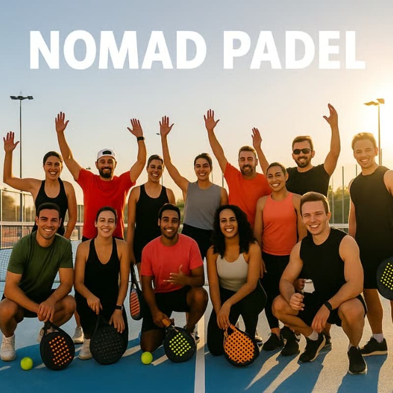 Cover Image for NOMAD PADEL with BCN Entrepreneurs & Professionals - Beginner Friendly!